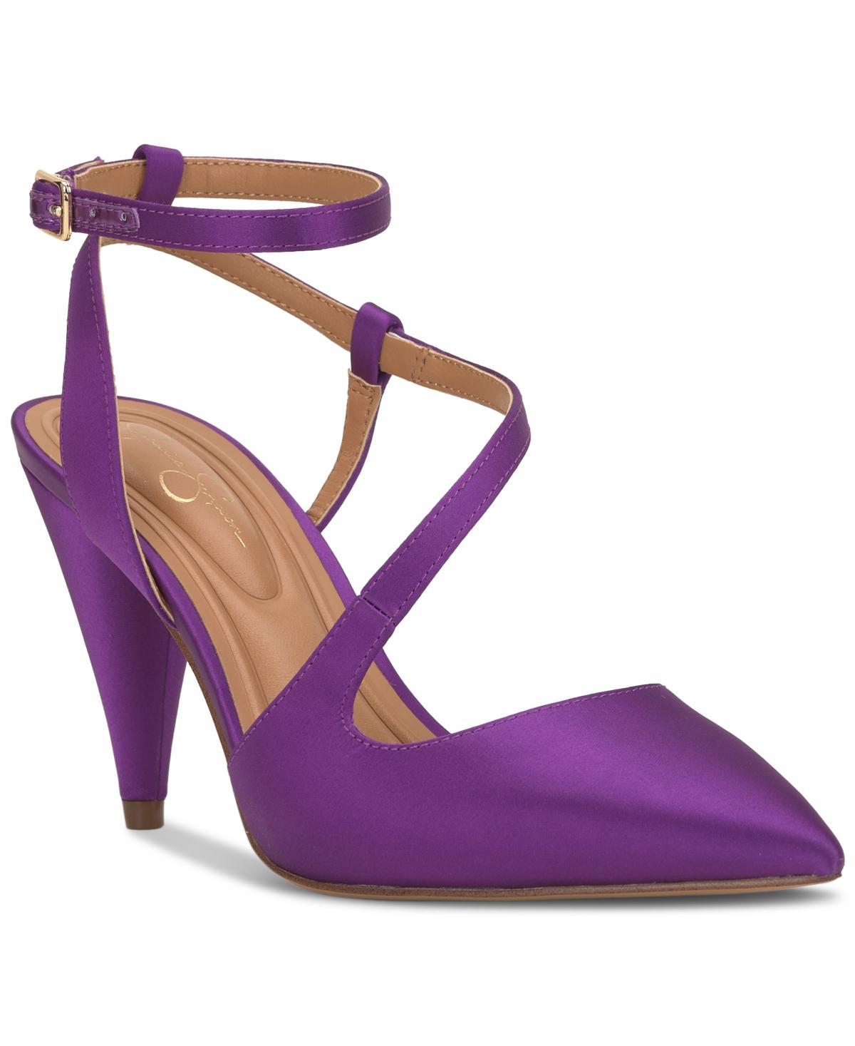 Jessica Simpson Maggie Ankle Strap Evening Pumps Product Image