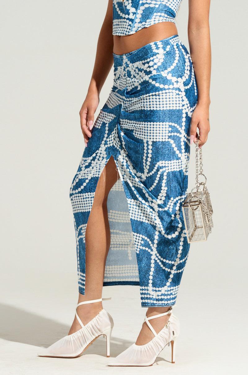 THINK AGAIN MIDI SKIRT Product Image