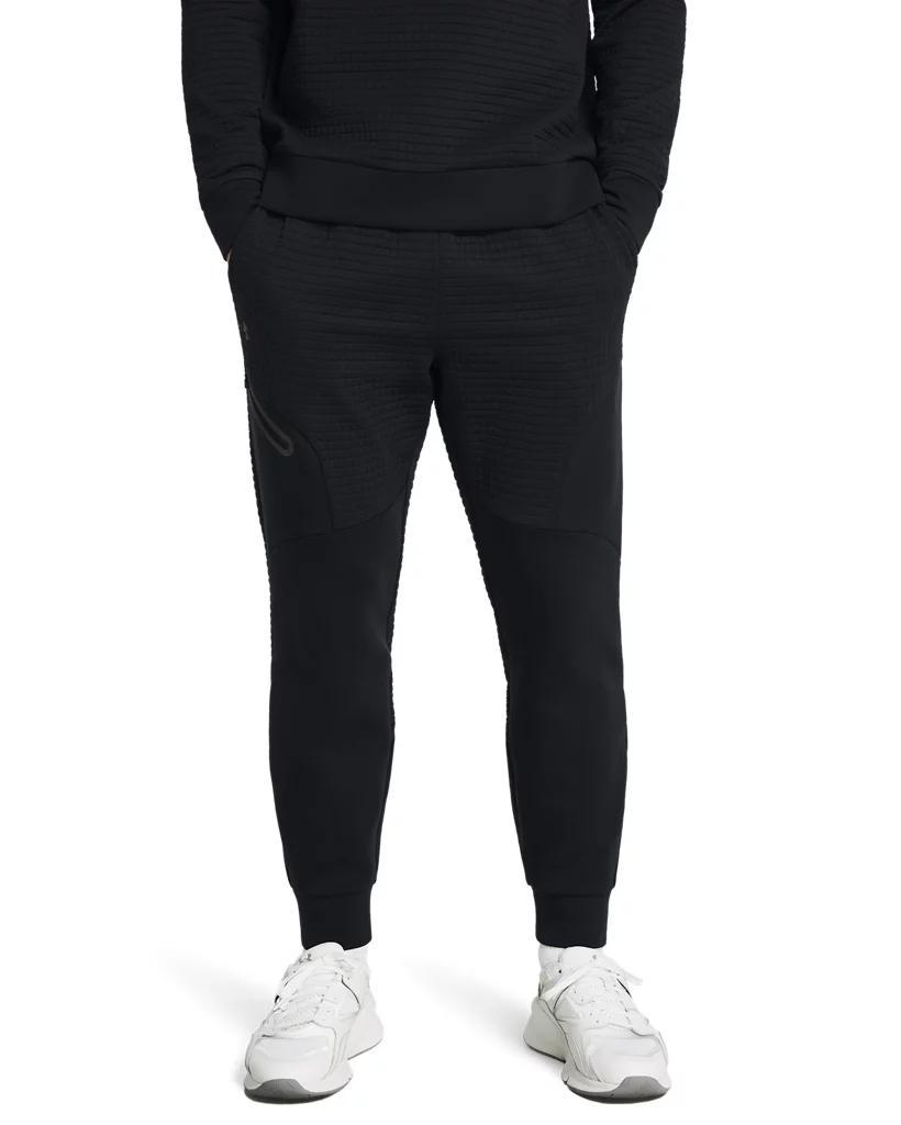 Men's UA Unstoppable Fleece Grid Joggers product image