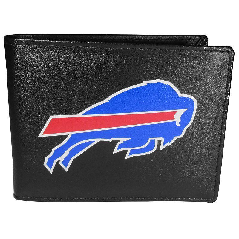 Mens Buffalo Bills Leather Bi-Fold Wallet Product Image