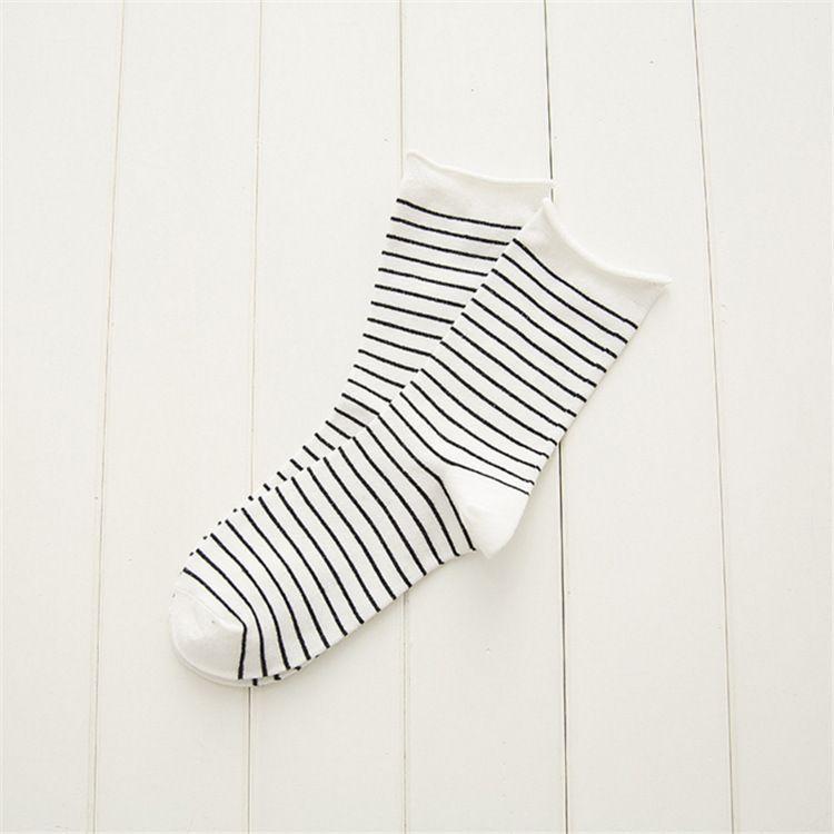 Striped Cotton Socks Product Image