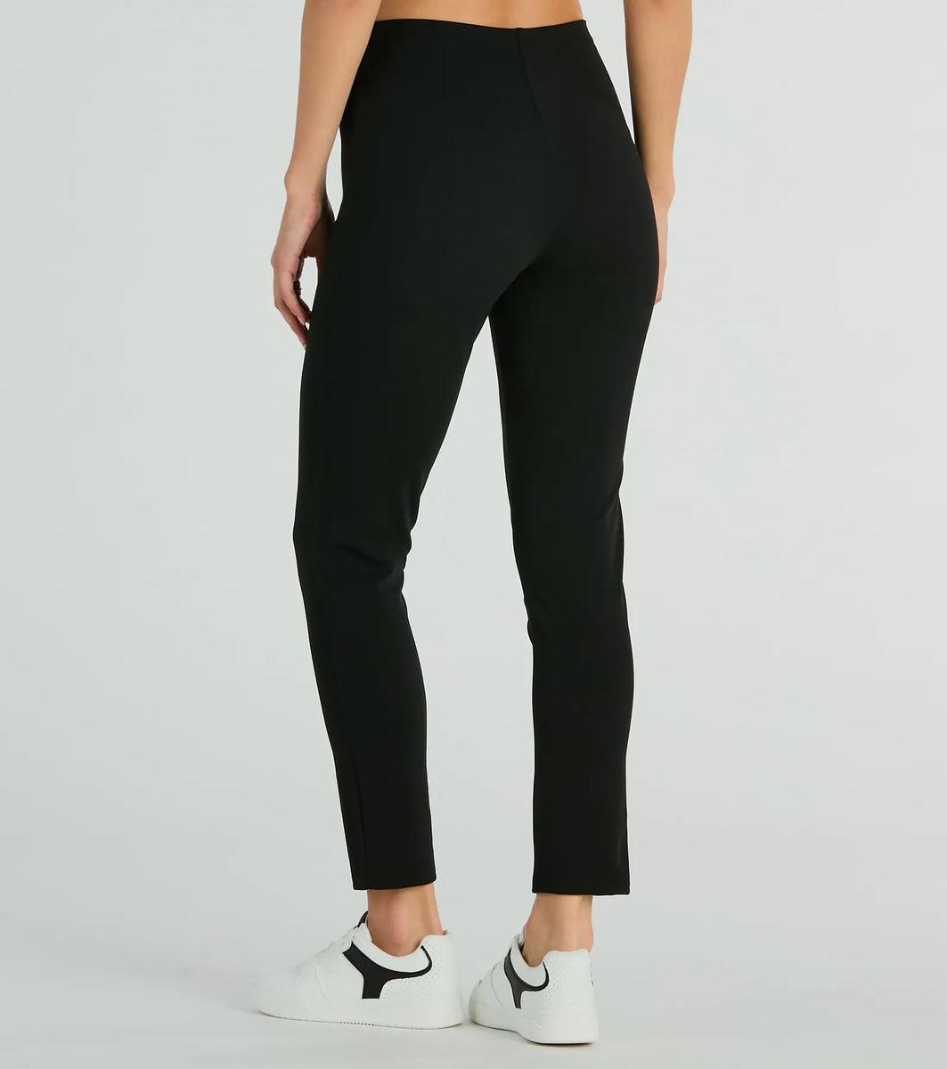 Power Mood High-Rise Skinny Trouser Pants Product Image