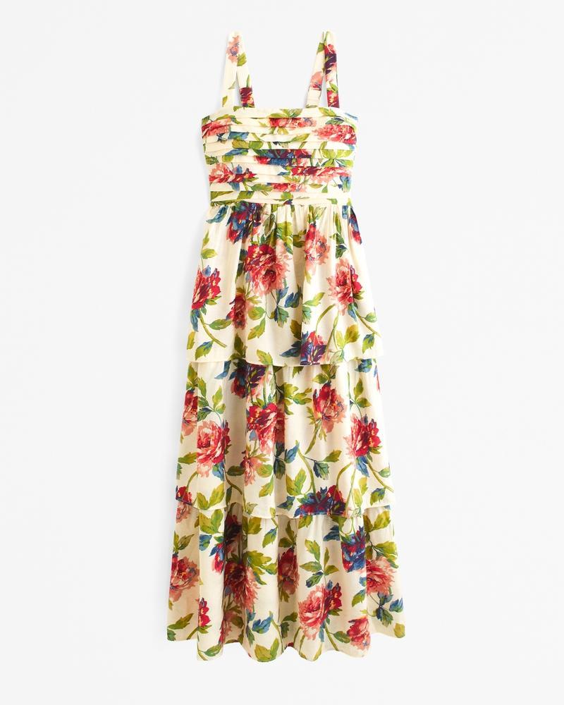 The A&F Emerson Tiered Maxi Dress Product Image