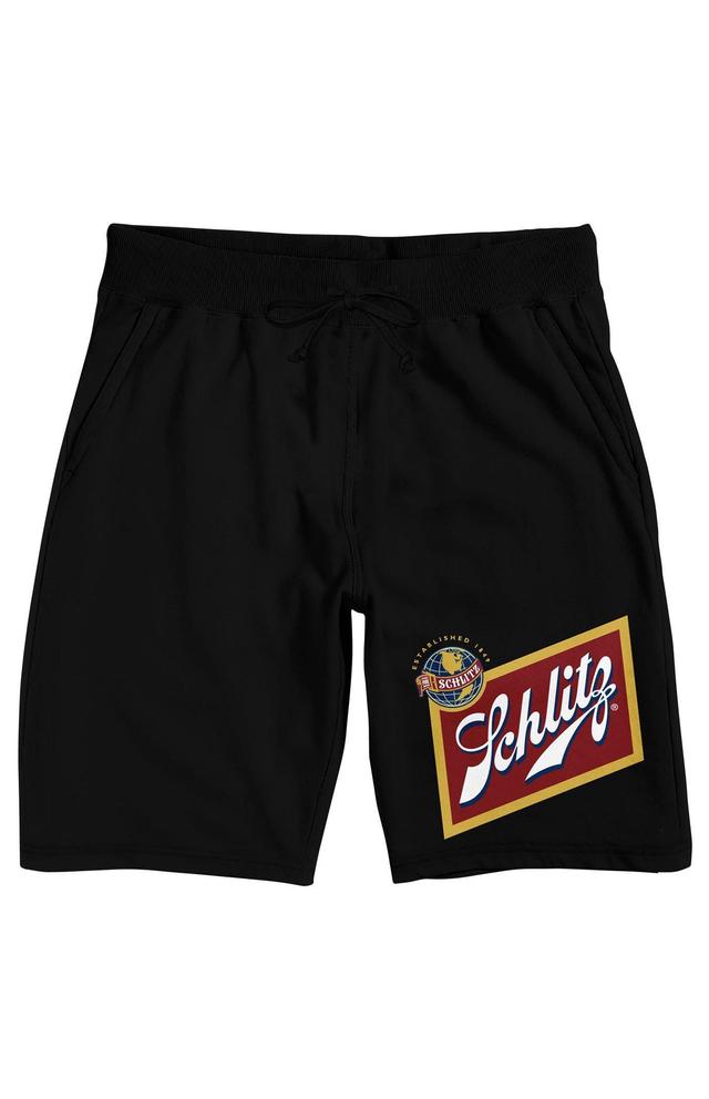 Mens Schlitz Beer Logo Pajama Shorts Product Image