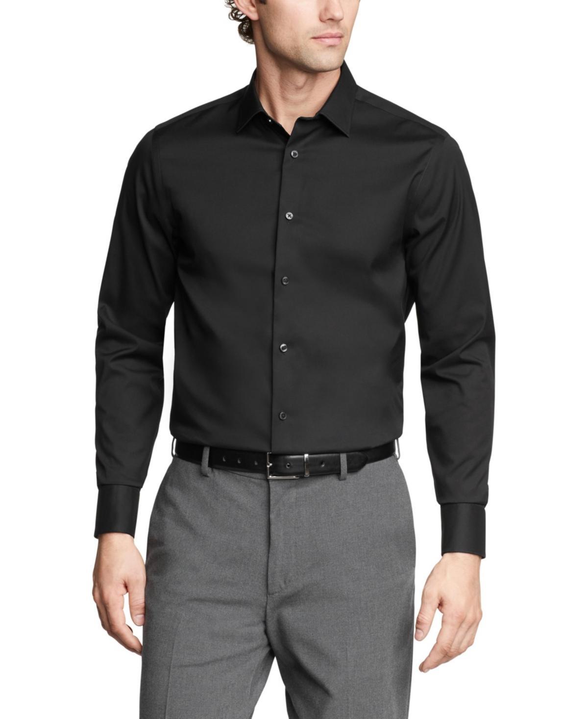 Men's Refined Cotton Stretch Regular Fit Dress Shirt Product Image