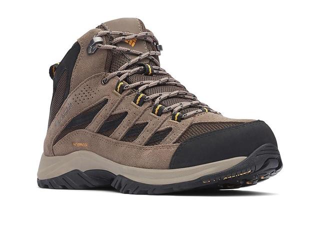 Columbia Crestwood Mid Waterproof (Cordovan/Squash 1) Men's Shoes Product Image