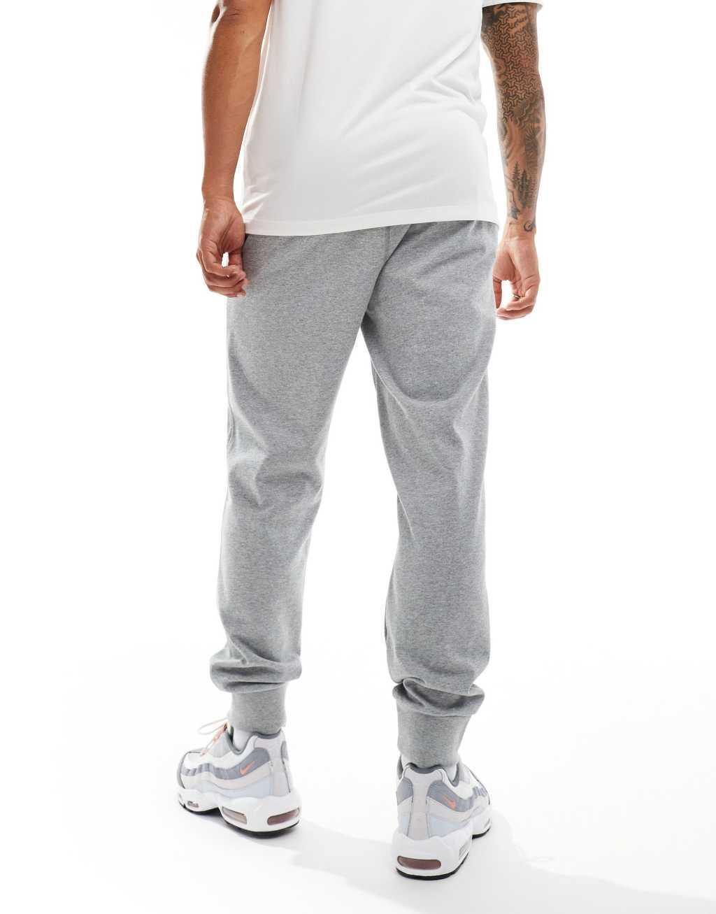 Nike Club Knit sweatpants in gray Product Image