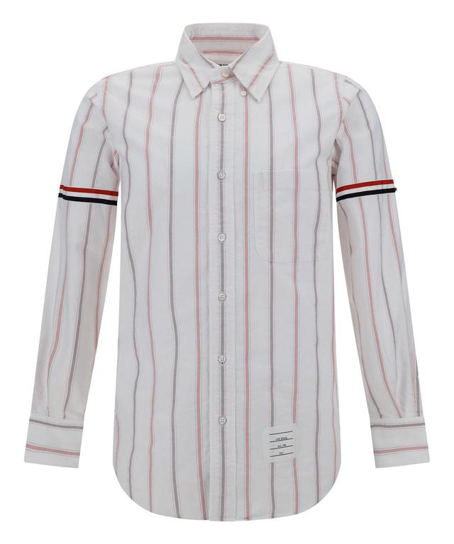 THOM BROWNE Shirt In White Product Image