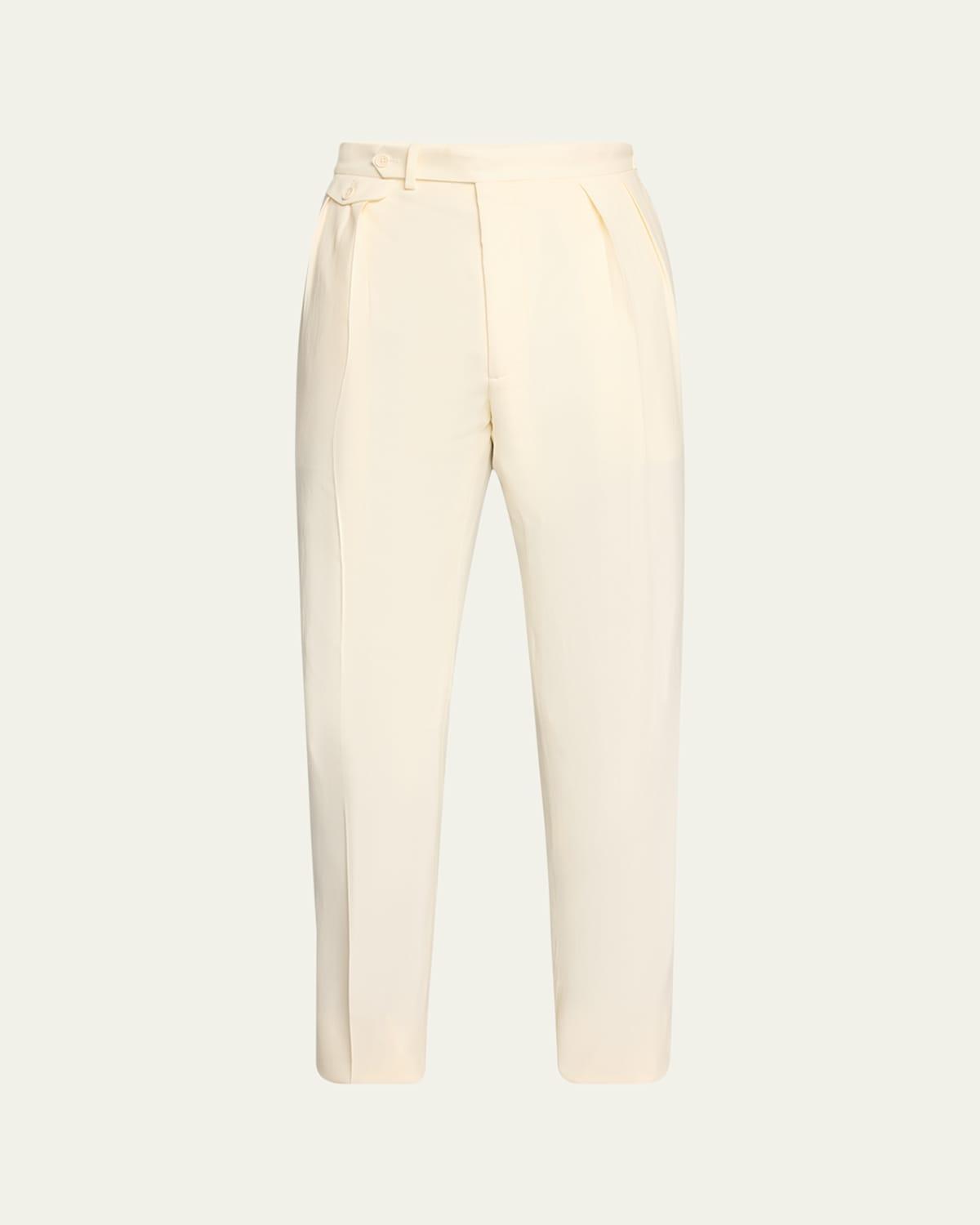 Mens Gregory Hand-Tailored Wool Trousers Product Image