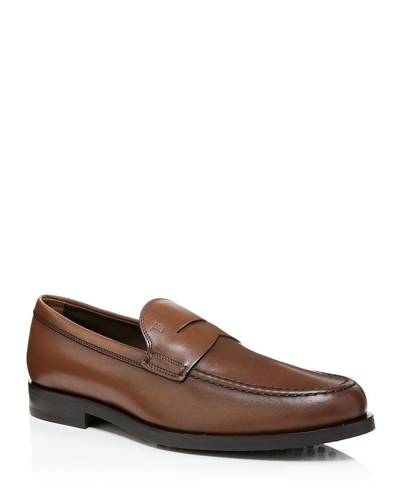 Men's Penny Leather Slip-On Loafers Product Image