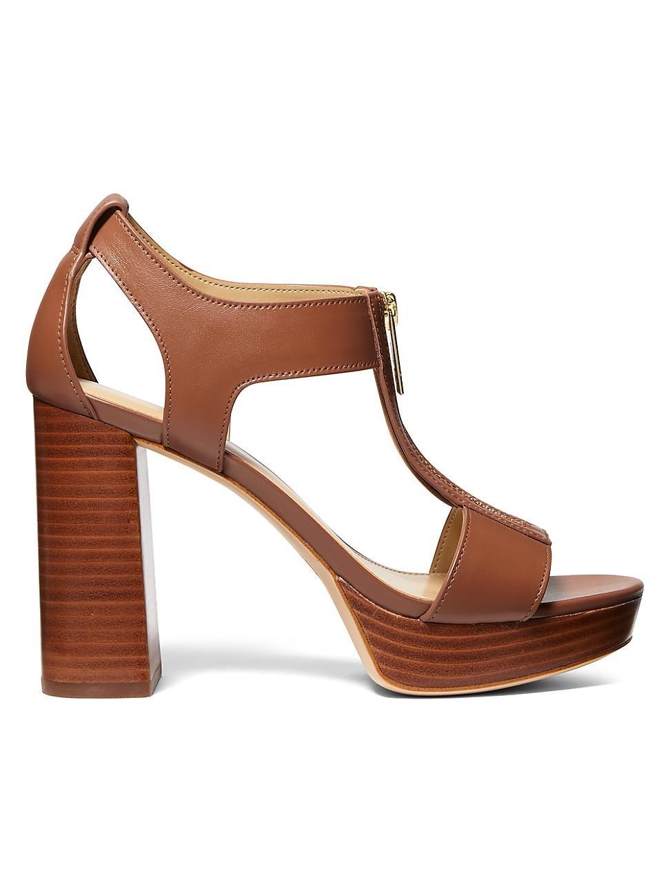 Womens Berkley 100MM Leather Sandals Product Image