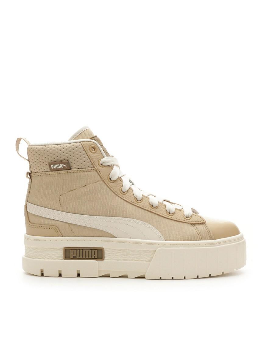 Puma Mayze Safari Mid Sneaker Womens at Urban Outfitters Product Image