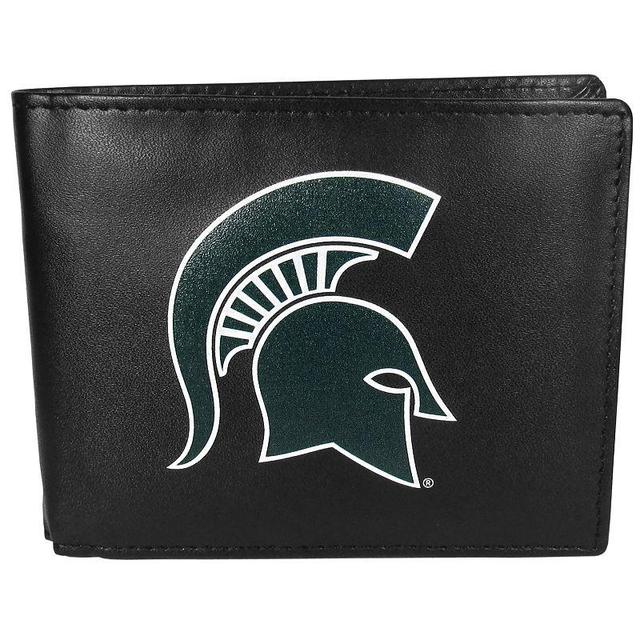 Mens Michigan State Spartans Leather Bi-Fold Wallet Product Image