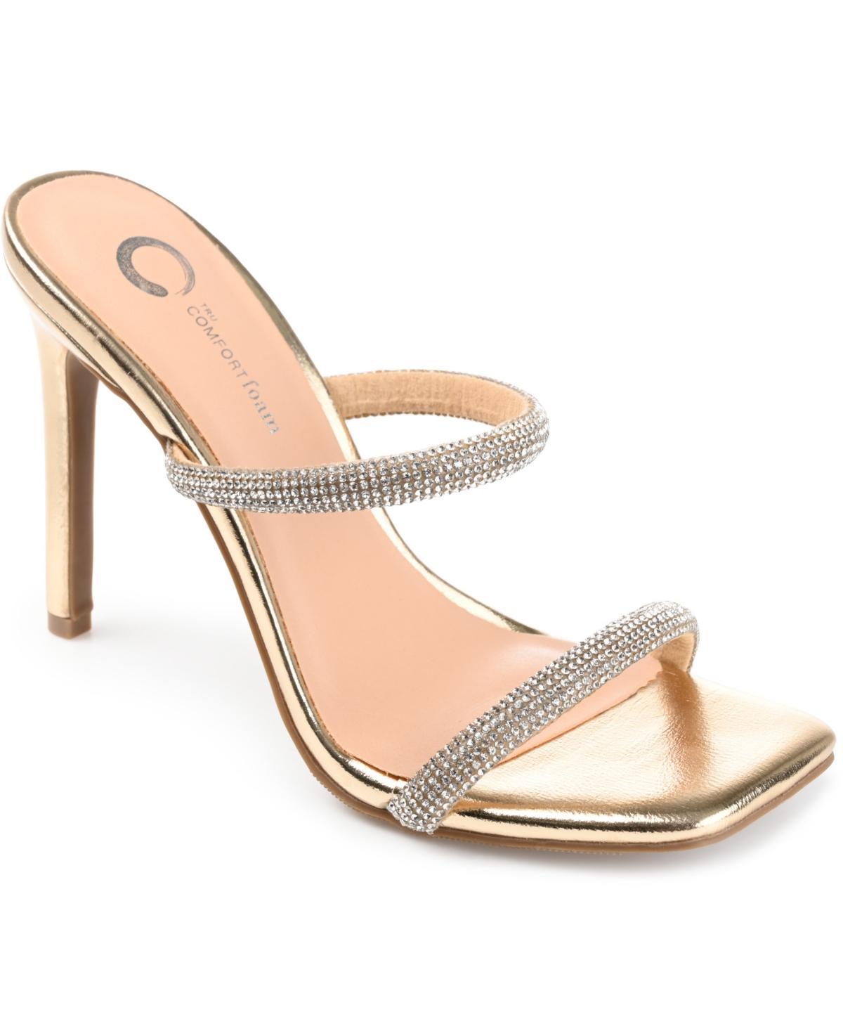 Journee Collection Womens Reena Rhinestone Stilettos Product Image