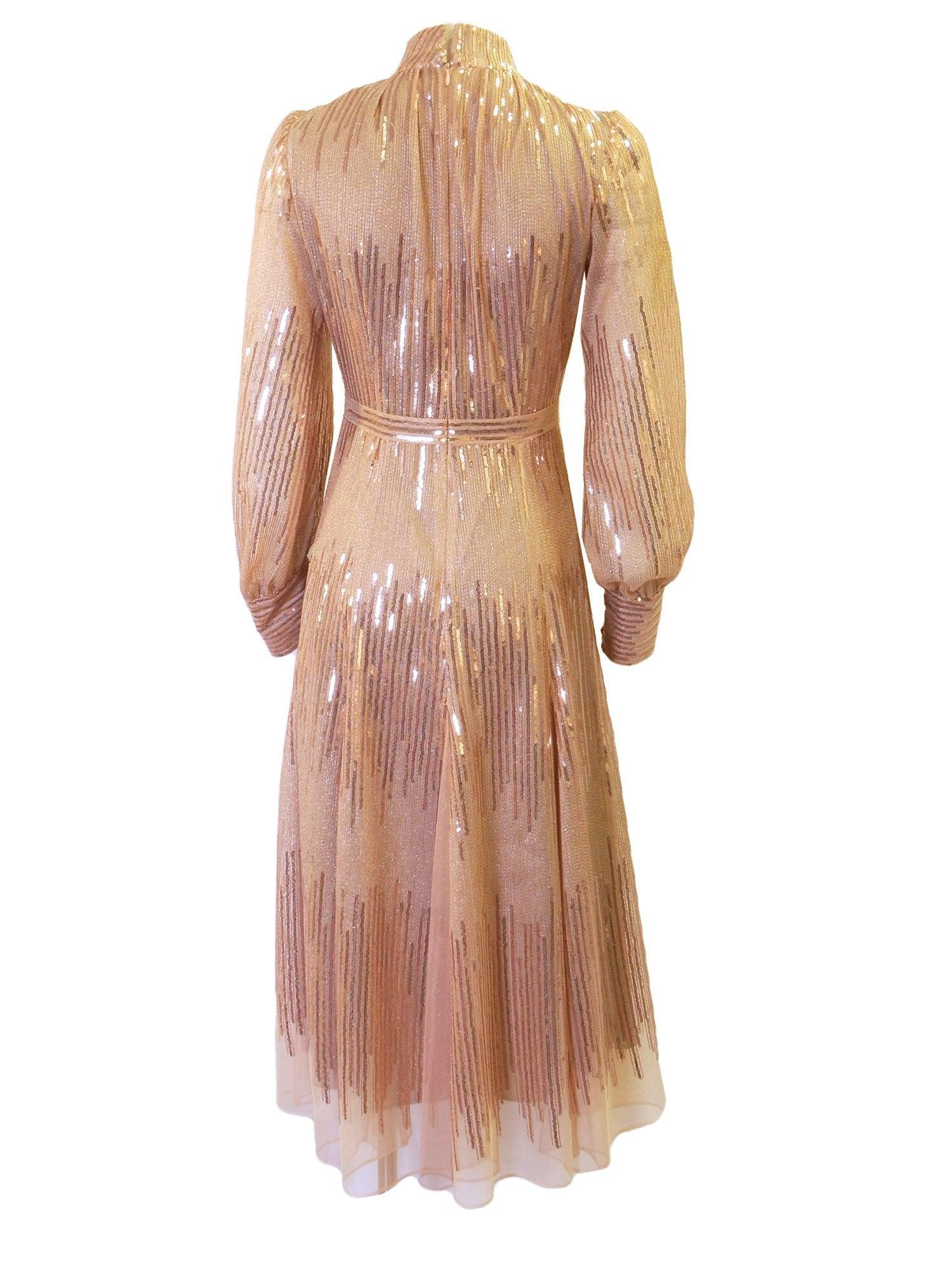 Nora Noh Sequin Tulle Dress Product Image