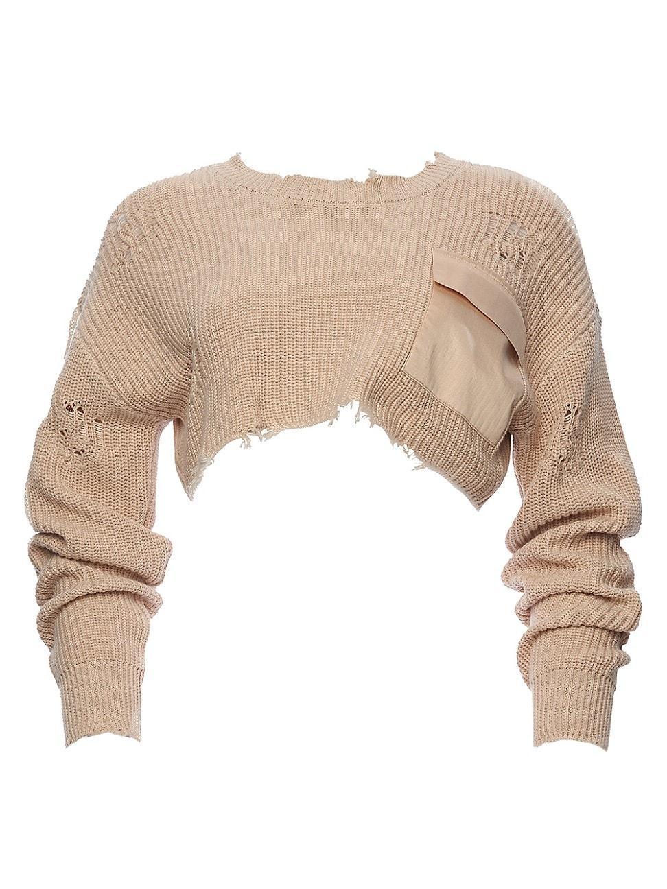 Womens Cropped Devin Sweater Product Image