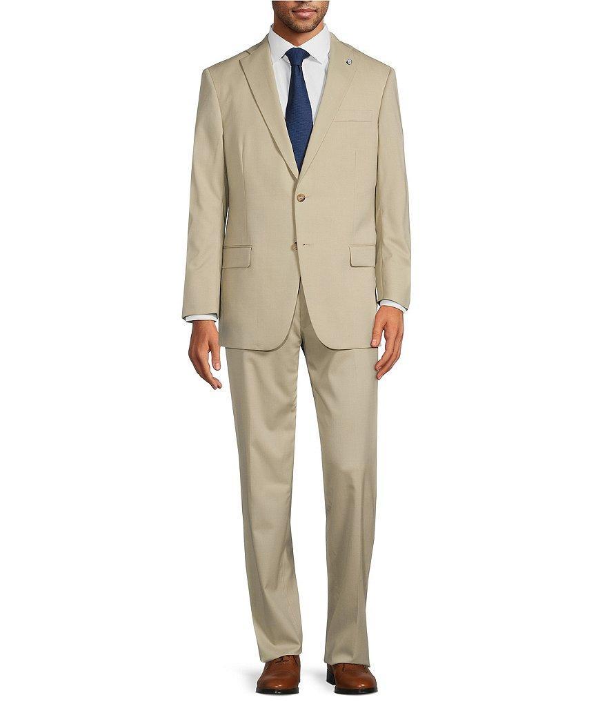 Hart Schaffner Marx Chicago Fit Flat Front Performance Wool 2-Piece Suit Product Image