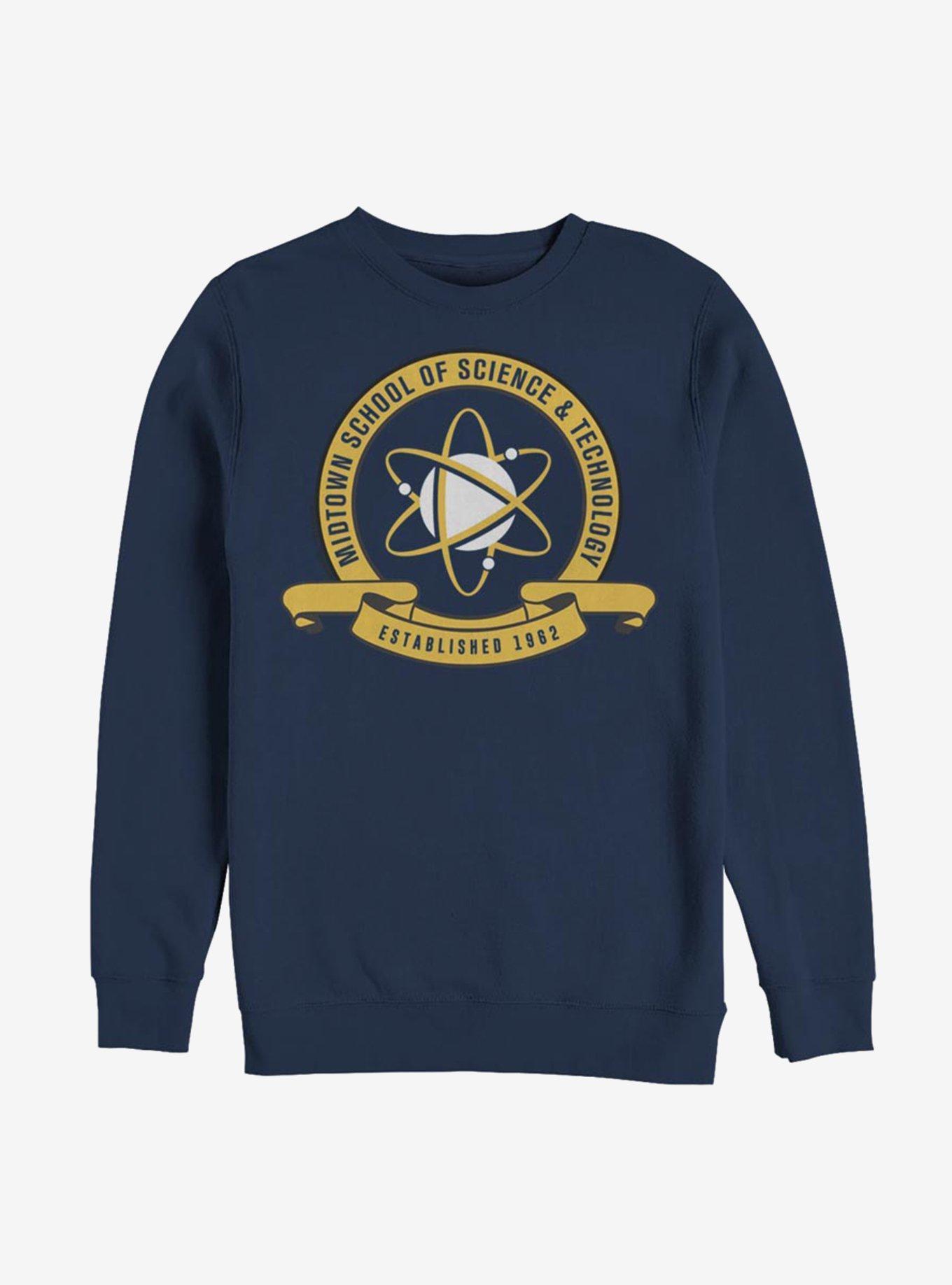 Marvel Spider-Man Midtown School Emblem Sweatshirt Product Image