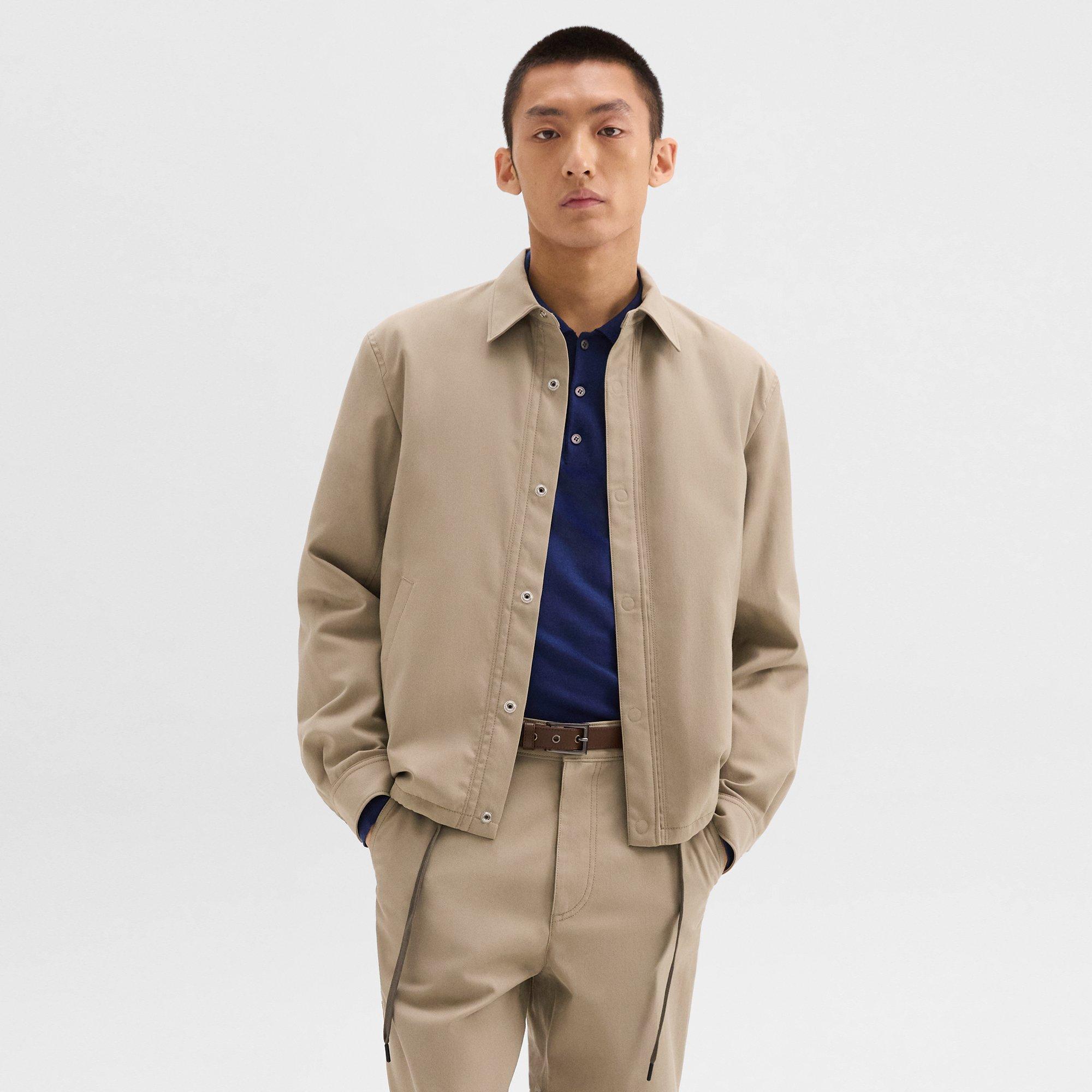 Gabardine Coach Jacket | Theory Product Image