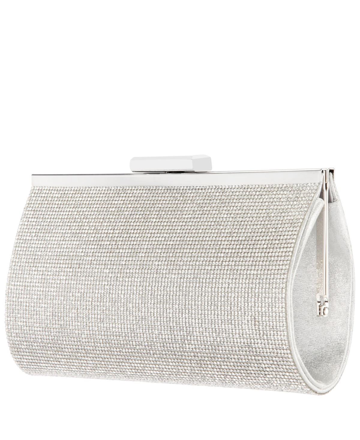 Nina Crystal Frame Clutch Product Image