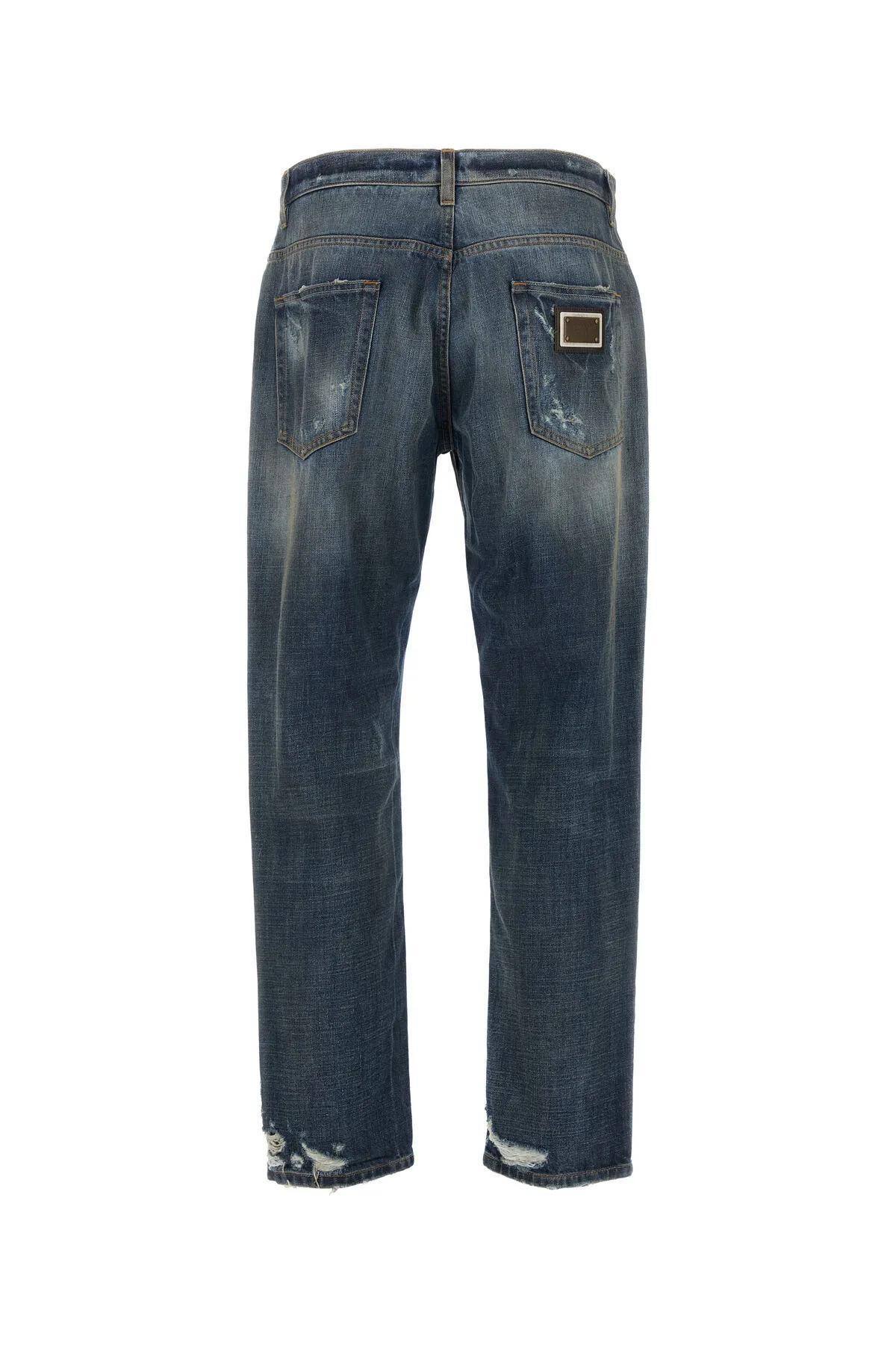 Denim Jeans In Blue Product Image