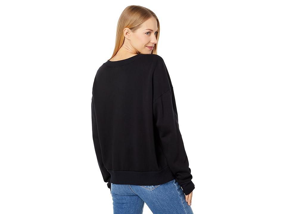 Michael Stars Max Crew Neck Sweatshirt Women's Clothing Product Image