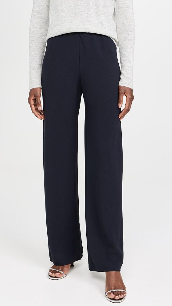 Vince High Waist Crepe Biased Pants | Shopbop Product Image