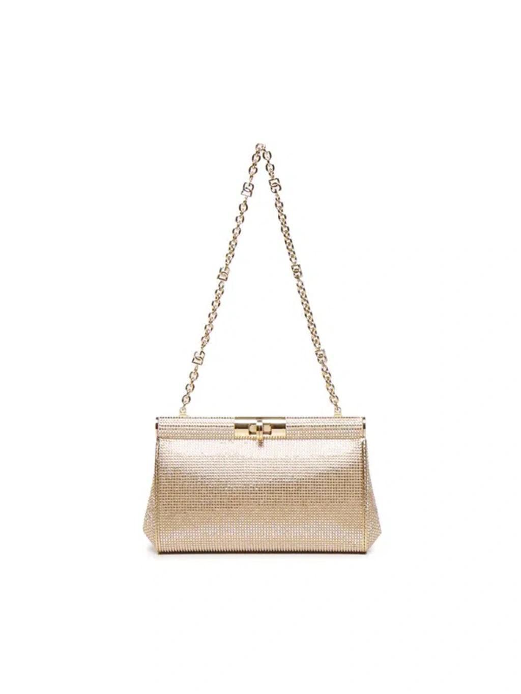 Small Marlene Shoulder Bag In Beige Product Image