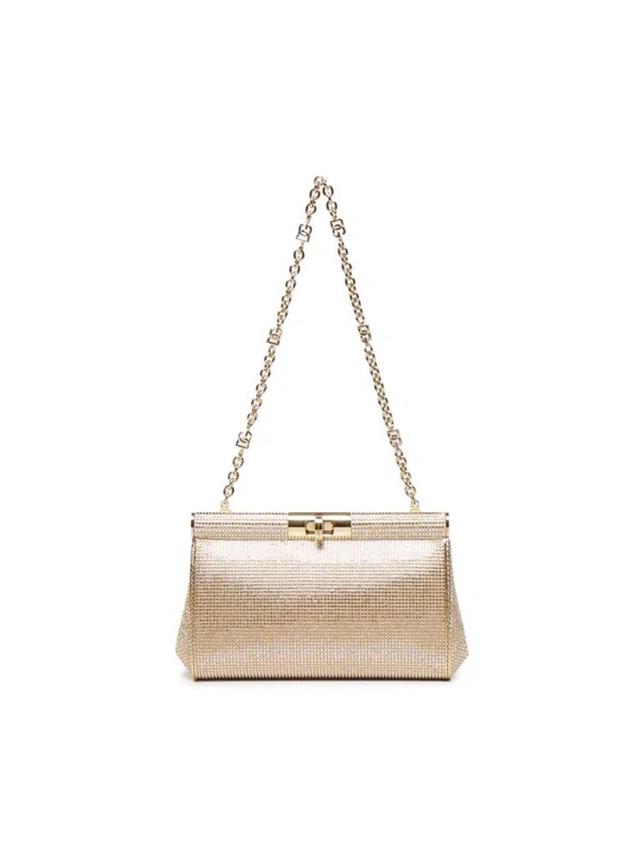 Small Marlene Shoulder Bag In Beige Product Image