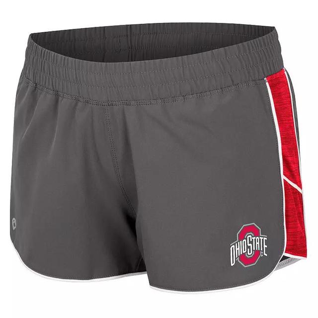 Womens Ohio State Buckeyes Pull The Switch Running Shorts Product Image