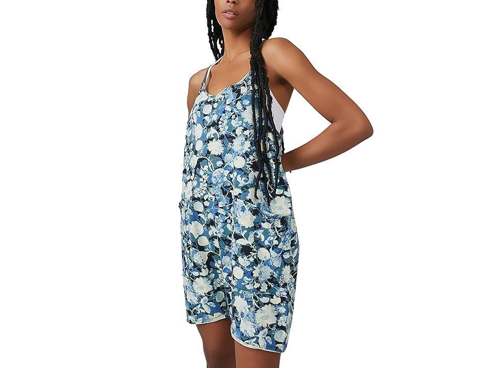 FP Movement Hot Shot Romper Printed (Forest Floral Combo) Women's Jumpsuit & Rompers One Piece Product Image