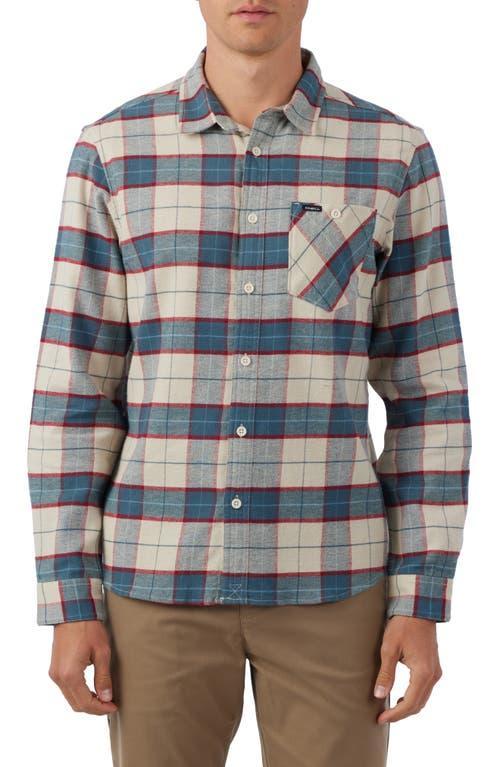 ONeill Redmond Plaid Stretch Flannel Button-Up Shirt Product Image