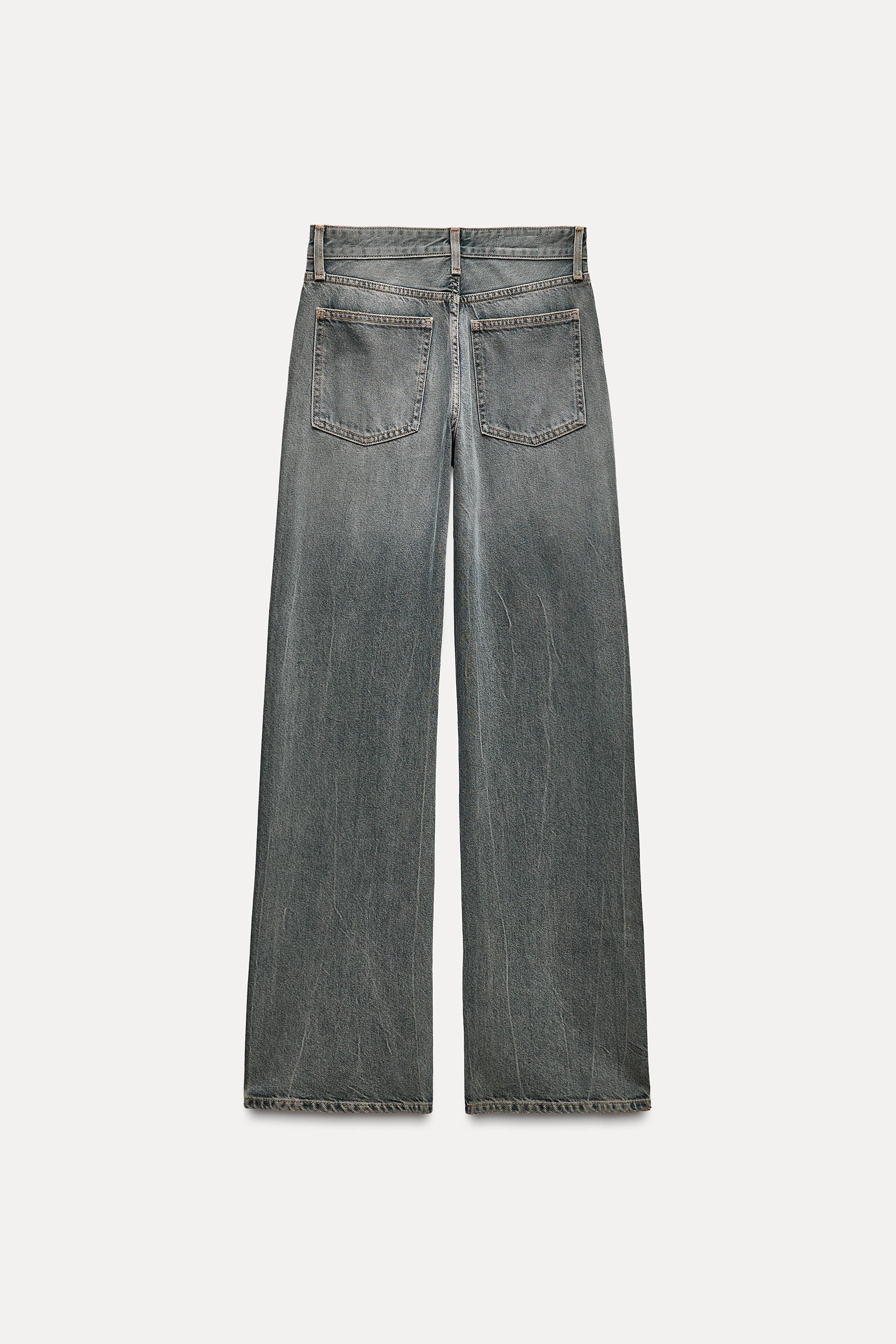 TRF MID-RISE WIDE LEG JEANS Product Image