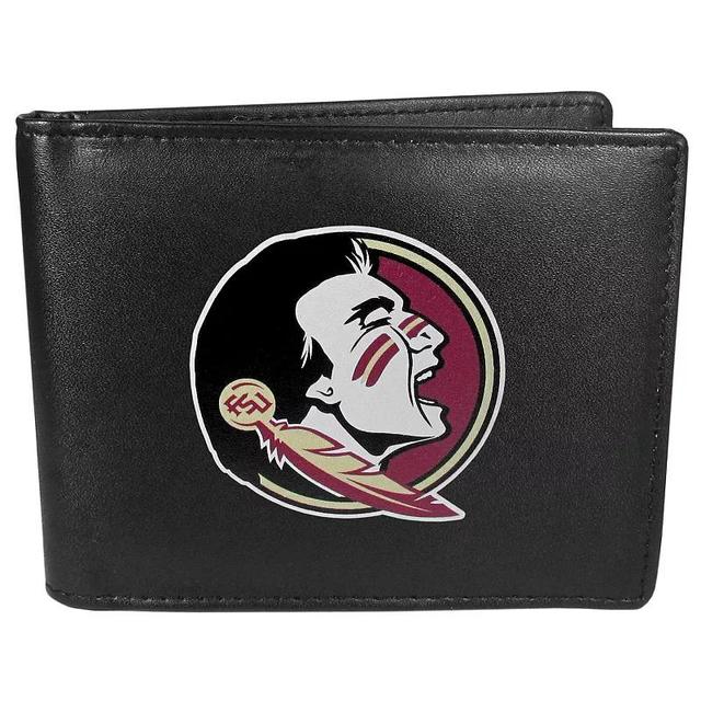 Mens Florida State Seminoles Leather Bi-Fold Wallet Product Image