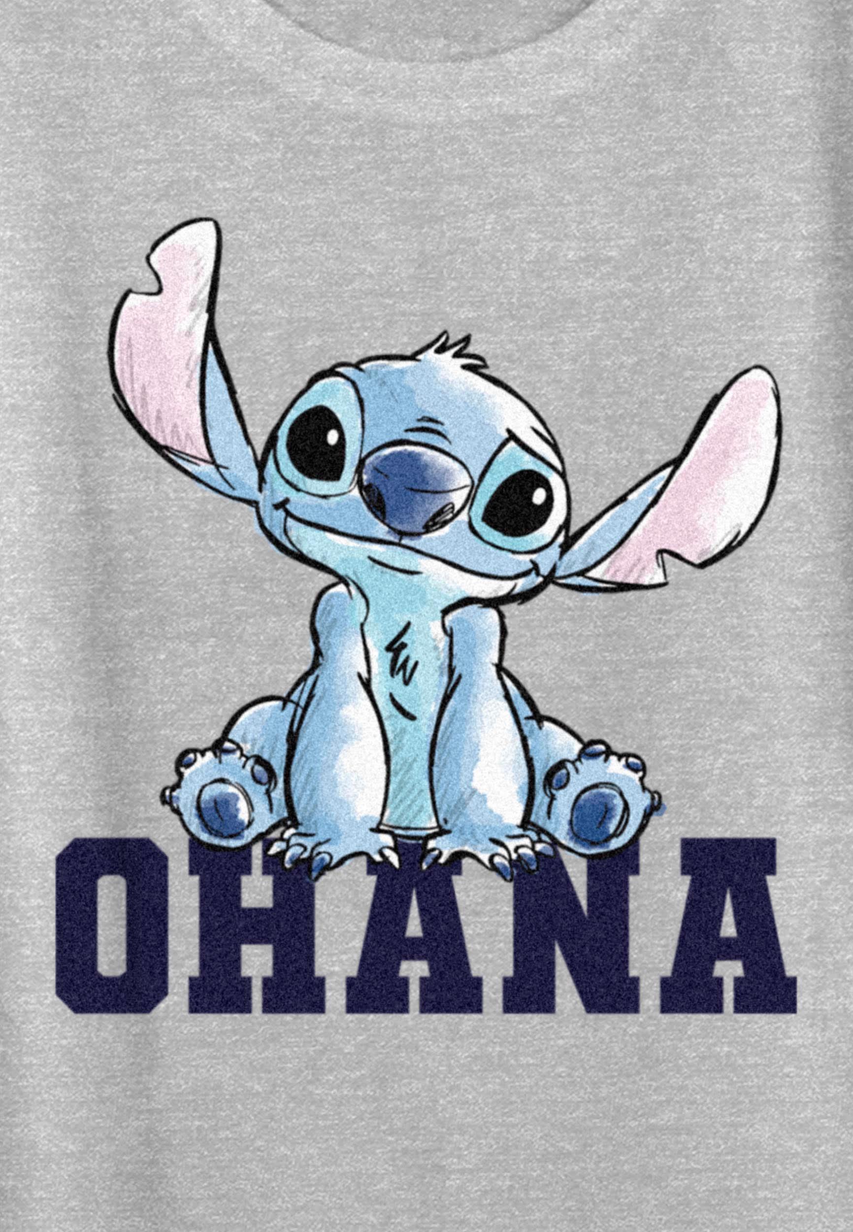 Fifth Sun Lilo And Stitch On Ohana Graphic Tee Product Image