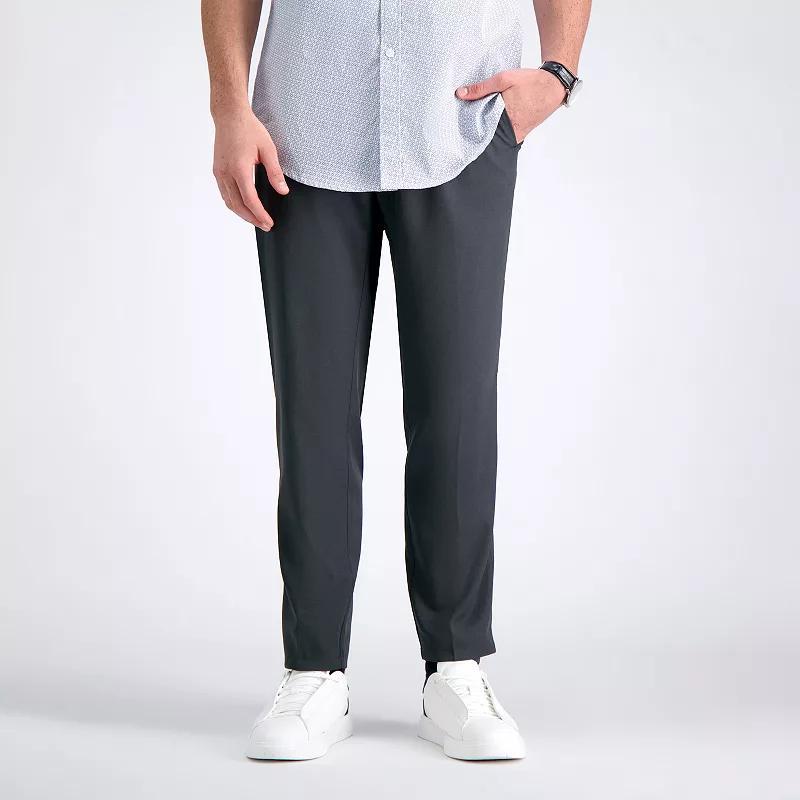 Mens Haggar The Active Series Everyday Slim Fit Flat-Front Pants Product Image