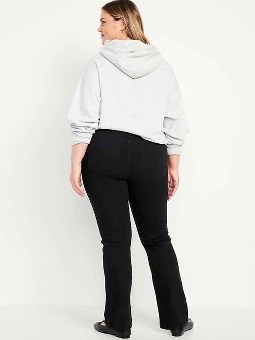 Mid-Rise Wow Boot-Cut Jeans Product Image