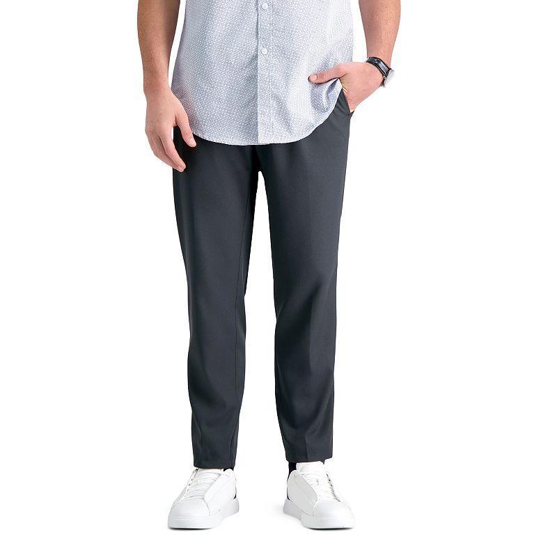 Mens Haggar The Active Series Everyday Slim Fit Flat-Front Pants Product Image