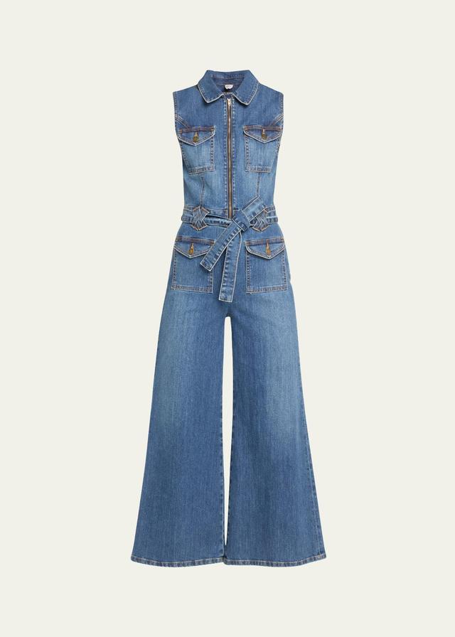 Bell Denim Jumpsuit Product Image