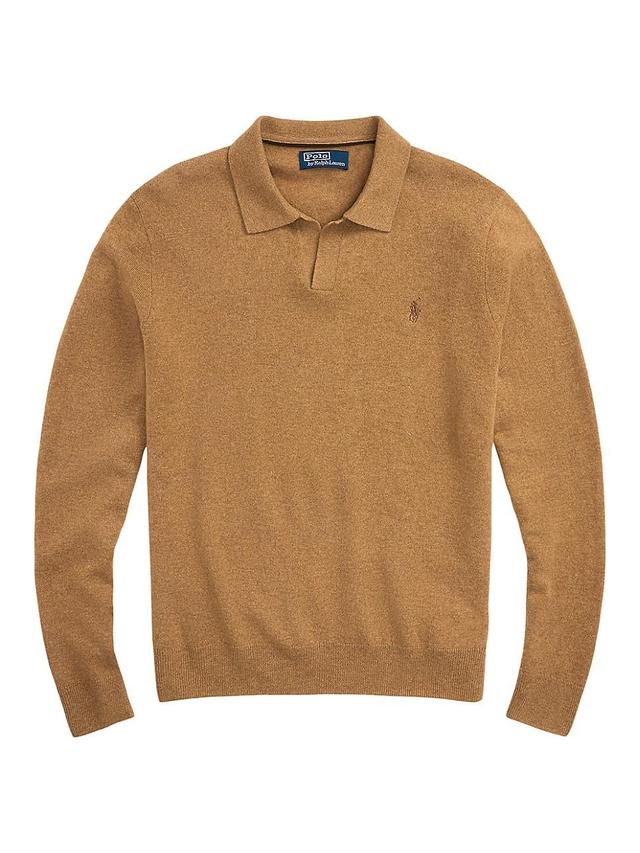 Mens Wool Johnny Collar Sweater Product Image