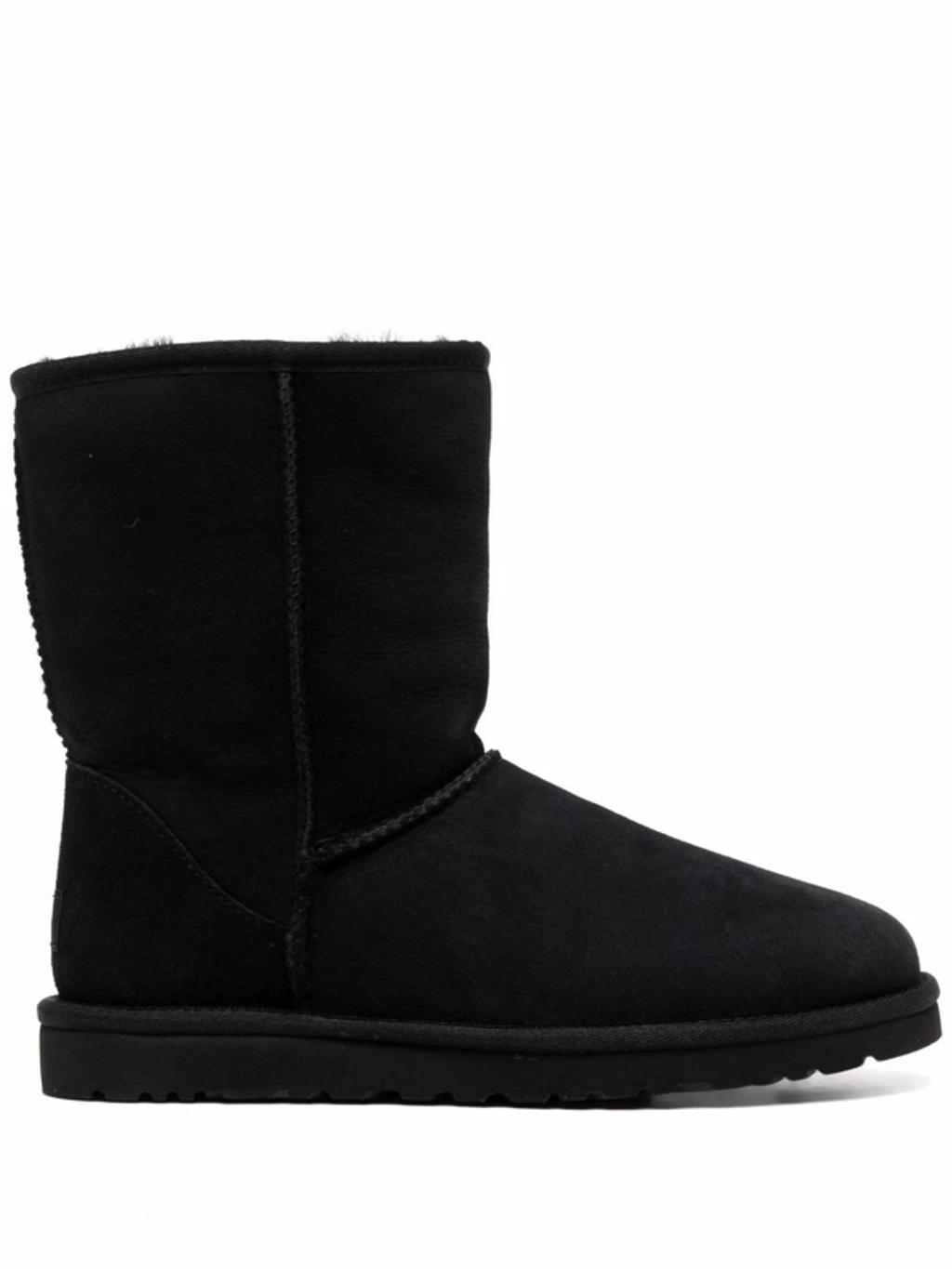 UGG Mens Classic Short Boots In Black Product Image