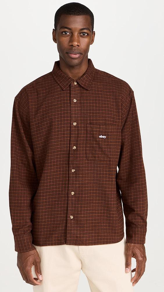 Obey Bigwig Knox Woven Shirt | Shopbop Product Image