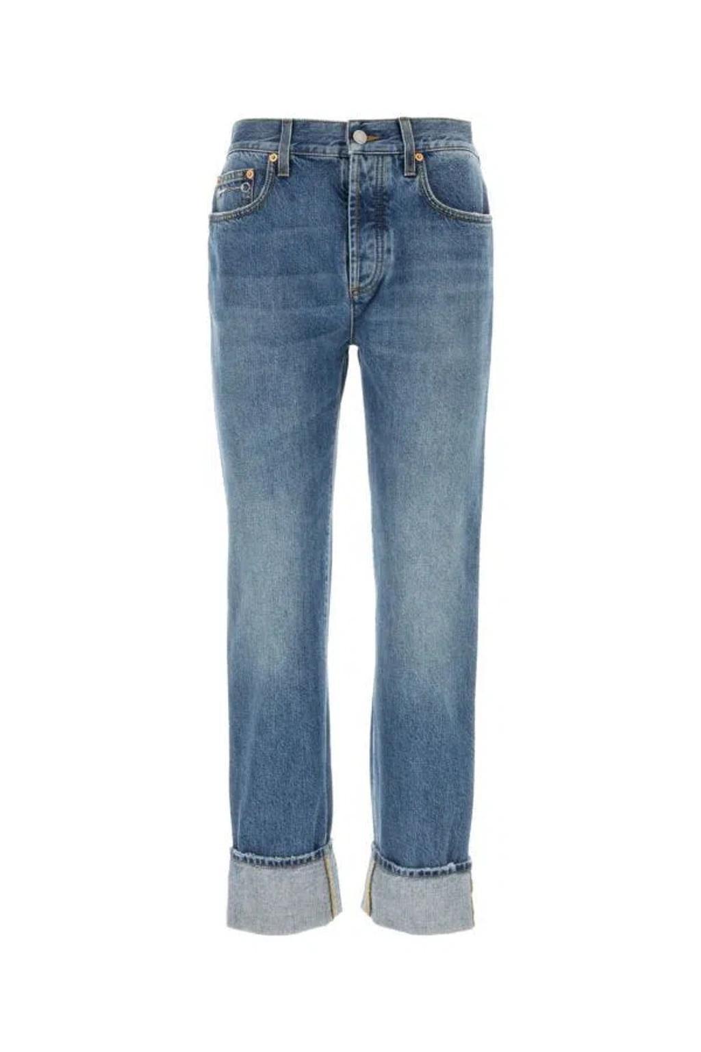 Woman Denim Jeans In Blue product image