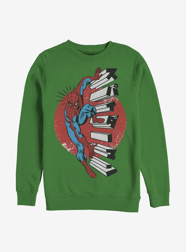 Marvel Spider-Man Spidey Senses Crew Sweatshirt Product Image