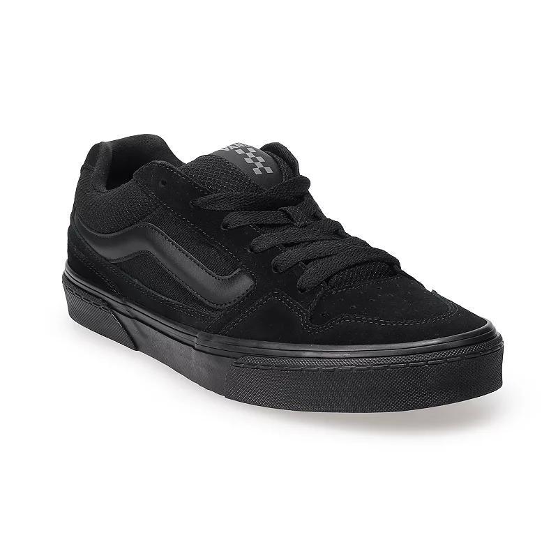 Vans Caldrone Mens Blackout Padded Skate Shoes Product Image