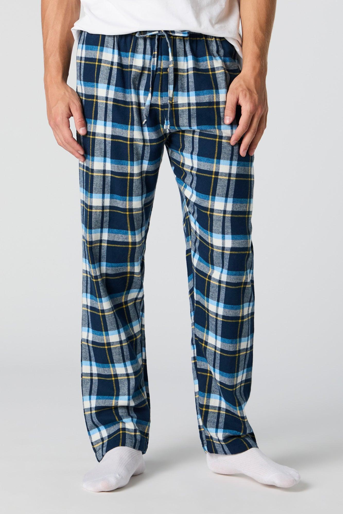 Plaid Pajama Pant Male Product Image