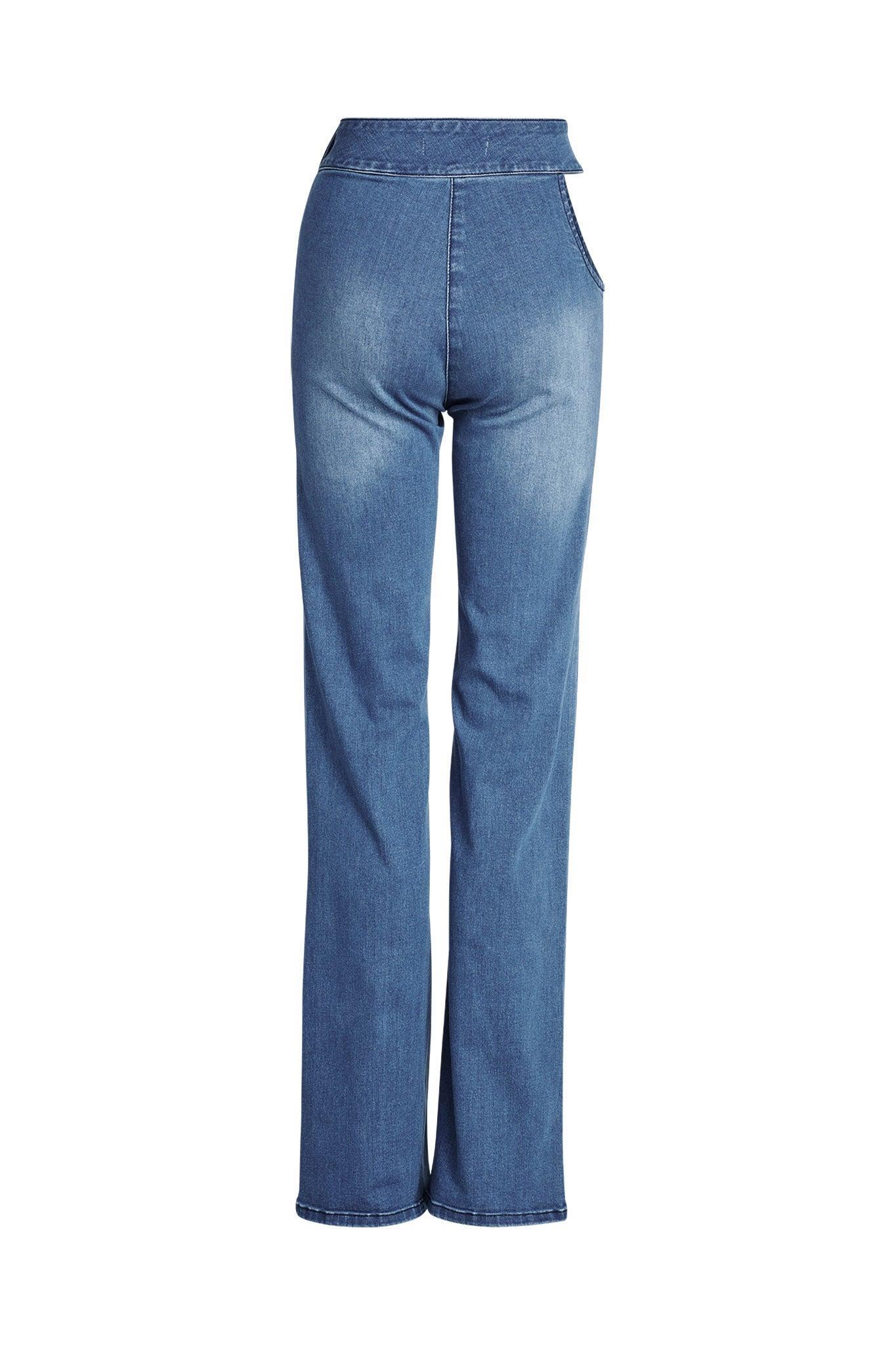 KAYLA PANT - BLUE Product Image