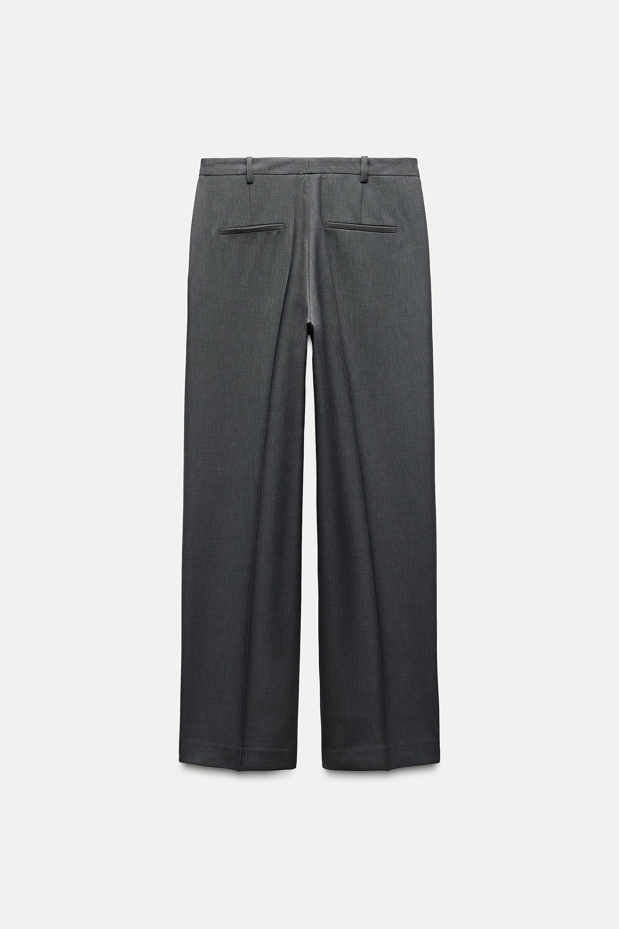 STRAIGHT LEG MID WAIST PANTS Product Image