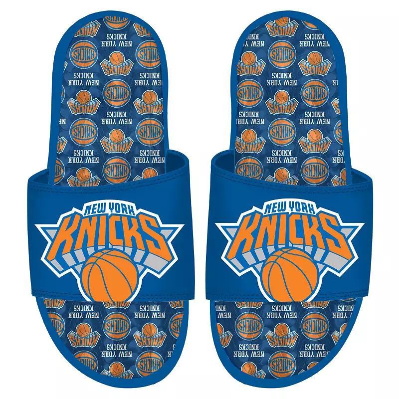 Youth ISlide New York Knicks Team Pattern Gel Slide Sandals, Boys Product Image