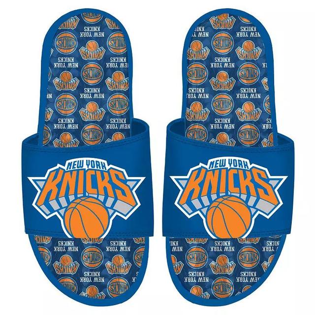 Youth ISlide New York Knicks Team Pattern Gel Slide Sandals, Boys Product Image